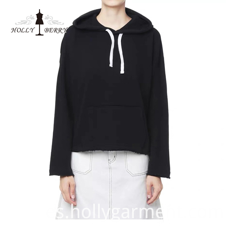 Sudadera corta regular Regular Crop Hoodie